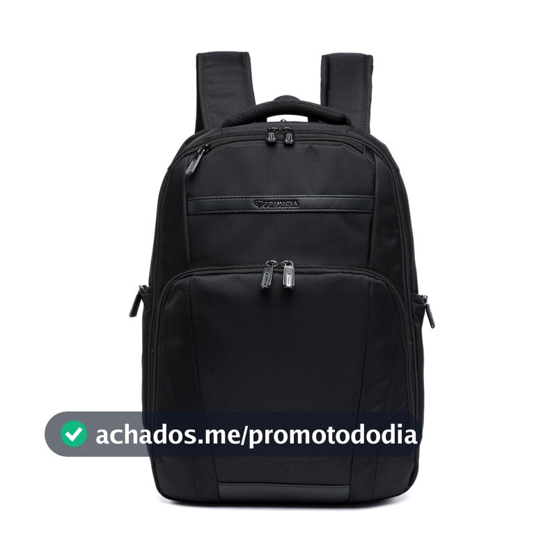 Mochila Executiva Masculina Primícia Grande Reforçada Trabalho
