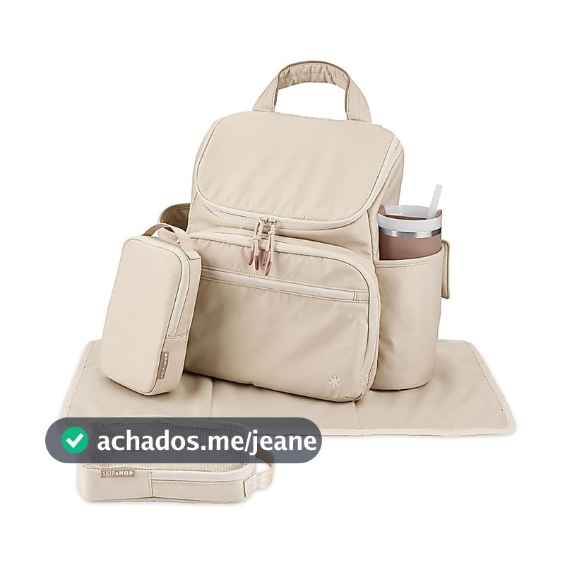 Mochila Bolsa Maternidade Bup Next Aveia