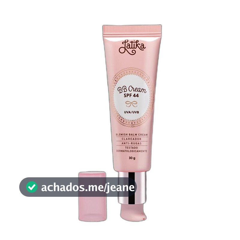 Latika Whitening FPS 44 Claro - BB Cream Clareador 30g