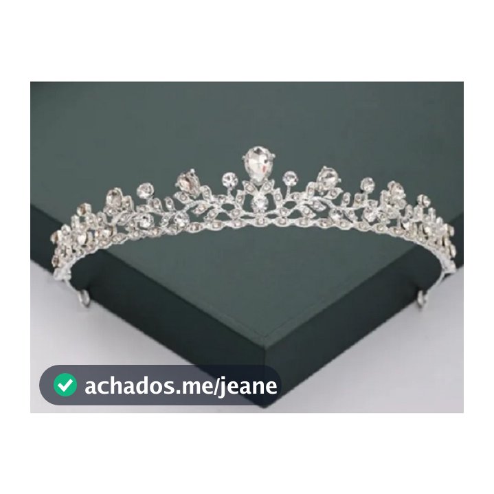 Coroa Tiara Strass Para Noiva Debutante Casamento Miss Tiara de Noiva