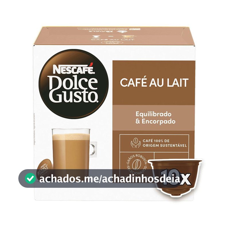 NESCAFÉ DOLCE GUSTO Café Au Lait 10 cápsulas