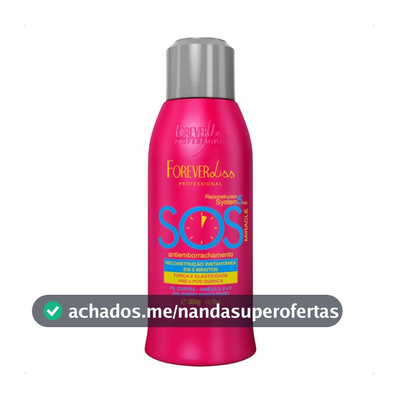 Reconstrutor Sos Antiemborrachamento 300ml Forever Liss