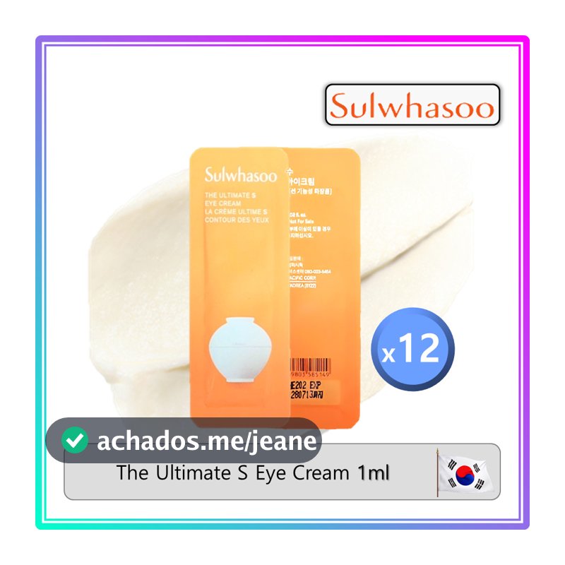[Sulwhasoo] Creme De Olhos Ultimate S (1ml x 12ea) / The Ultimate S Eye Cream (1ml x 12ea) #155