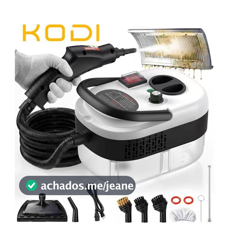 Máquina a Vapor 1500W com Alta Temperatura Bivolt 110V Ideal para Limpeza Pesada e Desinfecção -D14