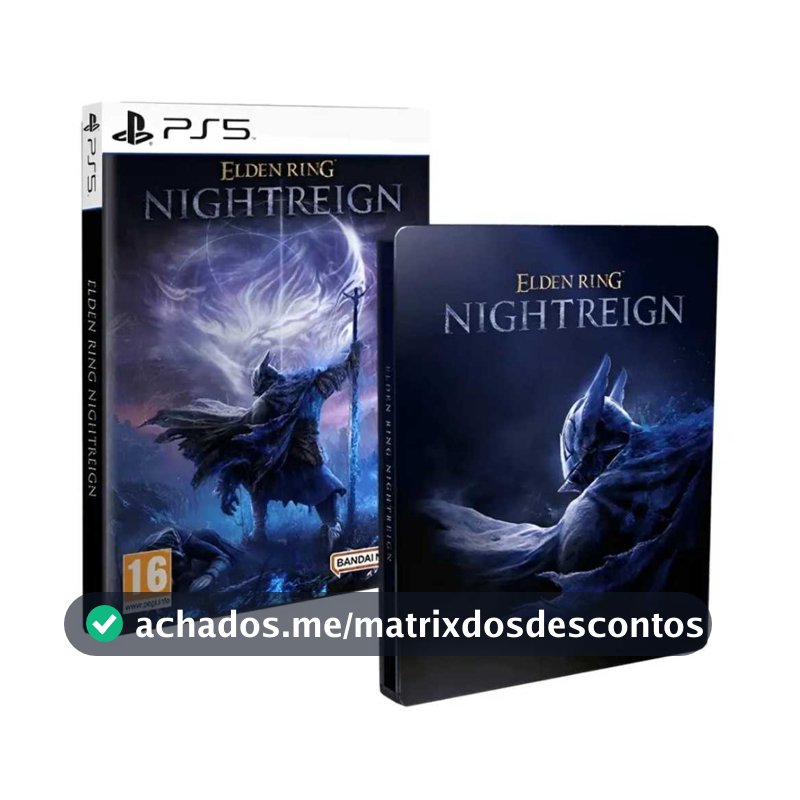 Elden Ring Nightreign Seekers Edition Stellbook Físico Lacrado EUR