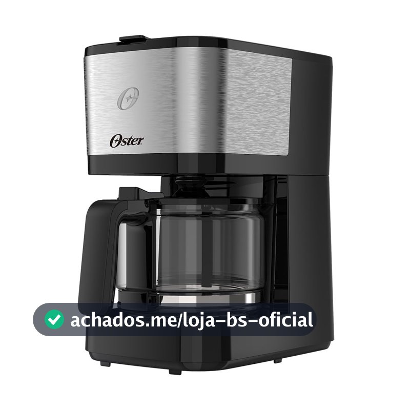 Cafeteira Oster Inox Compacta 0,75L