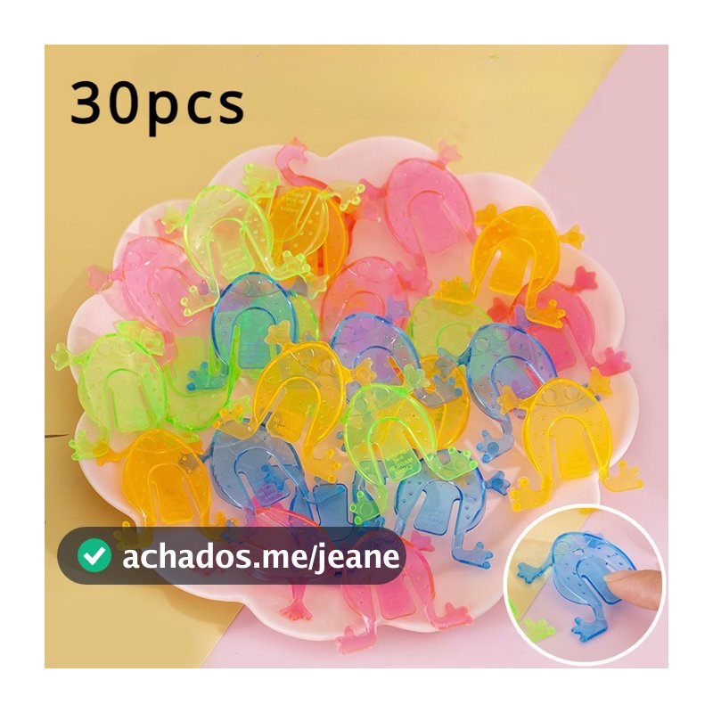 30 Peças/20/10 Sapo Saltitante Pai-Filho Interativo Pulando Pequeno mini De Plástico Brinquedo Infantil