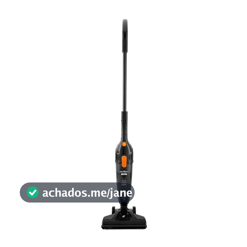 Aspirador de Pó Vertical Britânia 2 em 1 1200W BAS1200C