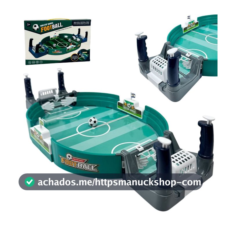 Mini Campo De Futebol Estilo Pinball Divertido Barato Gol A Gol Promoção