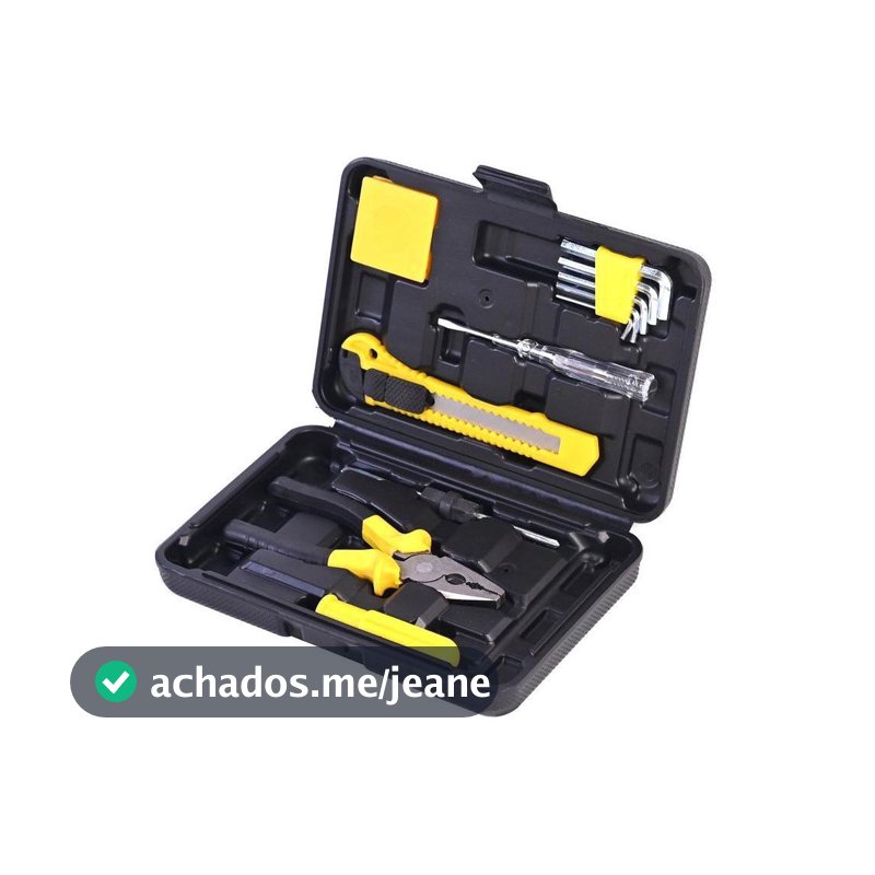 Kit Ferramentas Titanium Platina 11 Peças 06816 com Maleta