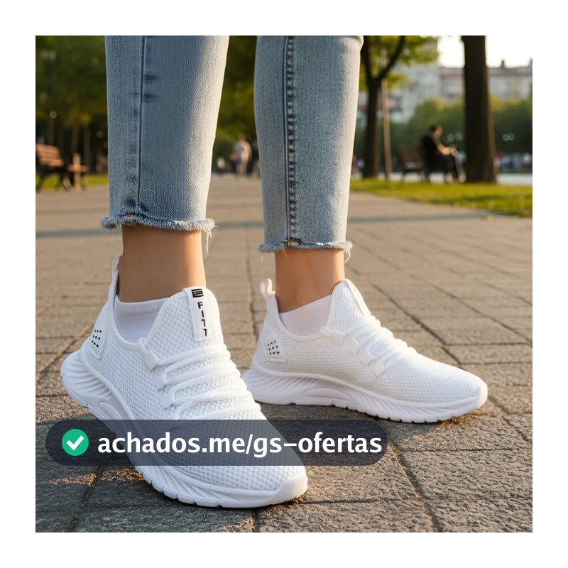 Tênis branco Limited  Leve Confortável Academia Caminhada Corrida Leve Sola