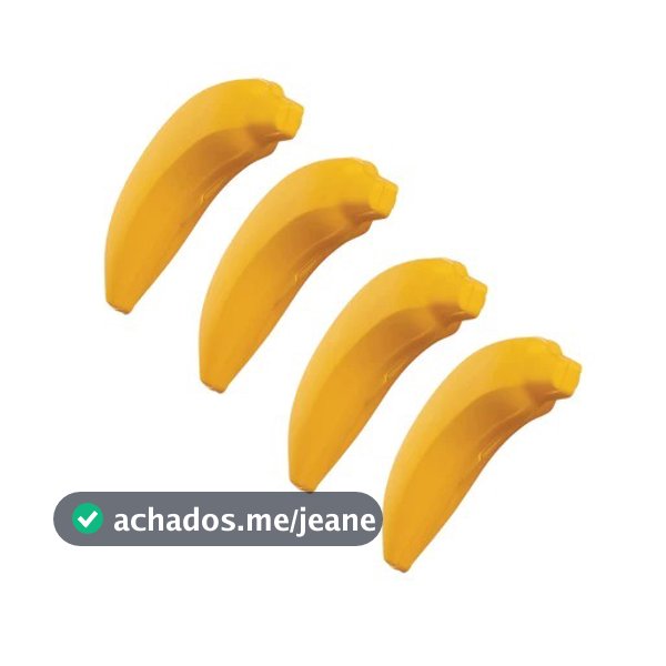 Kit 4 Porta Banana Plasútil Lancheira