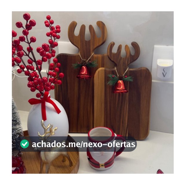 Kit Tábua Alce P e M - Decorar Corte Servir Mesa Posta Cervo Rena