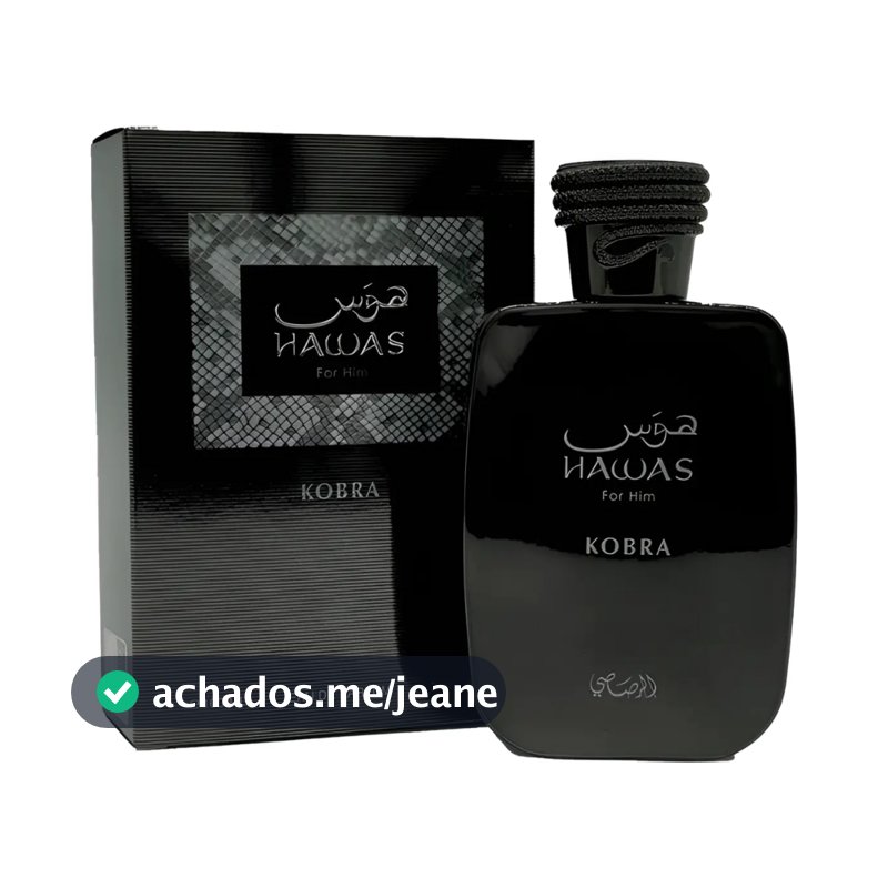 Perfume Árabe Rasasi Hawas Kobra Edp 100ml - Original Lacrado
