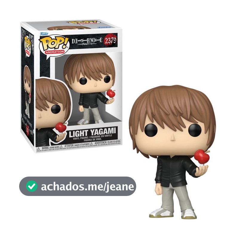 Boneco Funko Pop! Death Note - Light
