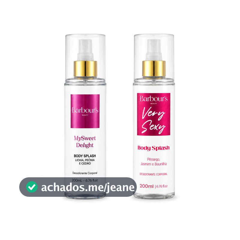 Kit Duo Feminino Barbours Alta Projecao 200ml
