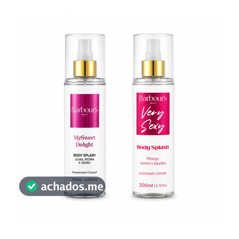 Kit Duo Feminino Barbours Alta Projecao 200ml
