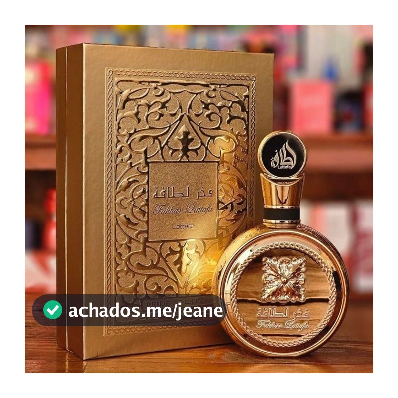 Perfume Arabe Original Fakhar Lattafa Gold Extract Musculino Edp 100ml