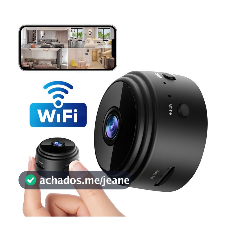Câmera de vigilância A9 HD Sem Fio Wi-Fi Imagem Nítida Segurança Noturna Monitoramento
