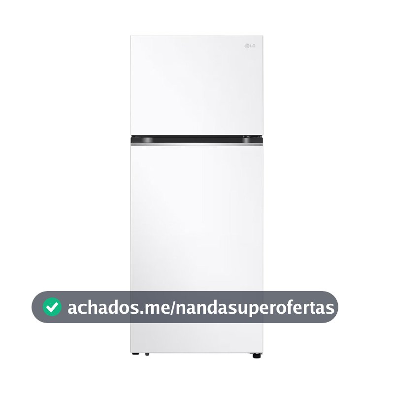Geladeira Lg Duplex 375l Frost Free Inverter Gn-b372pqw Branca