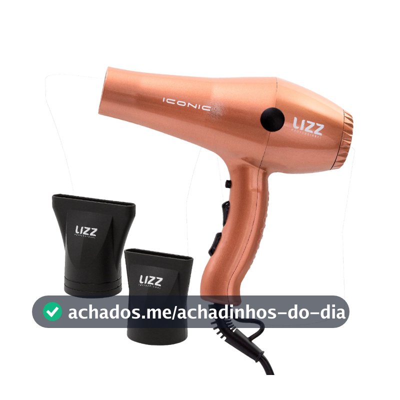 Secador Profissional Iconic (2150W / 2400W) - Lizz Pro
