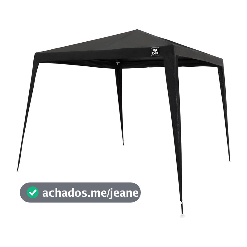 Tenda Gazebo 3x3m Polietileno Para Praia e Camping Polietileno - Bel