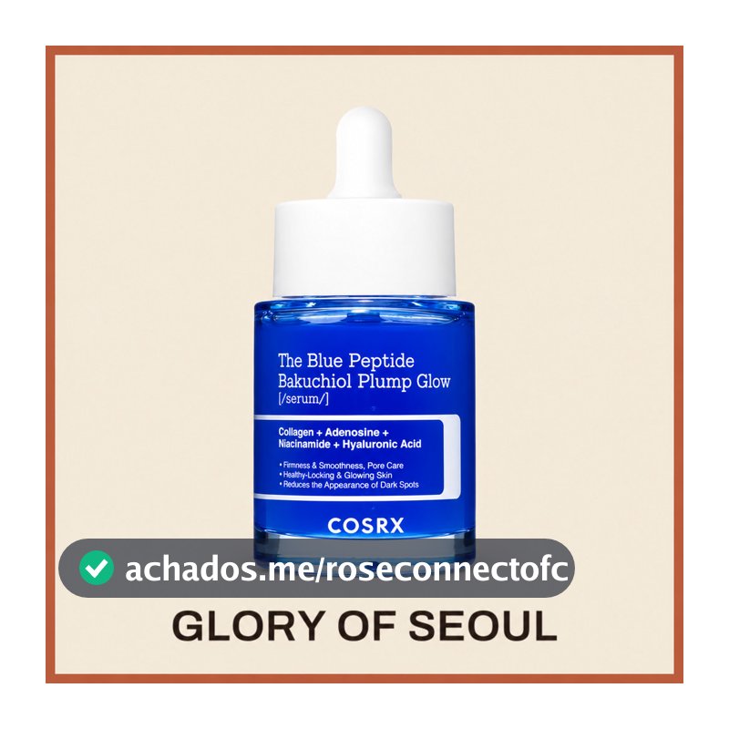COSRX The Blue Peptide Bakuchiol Soro Plump Glow 50ml