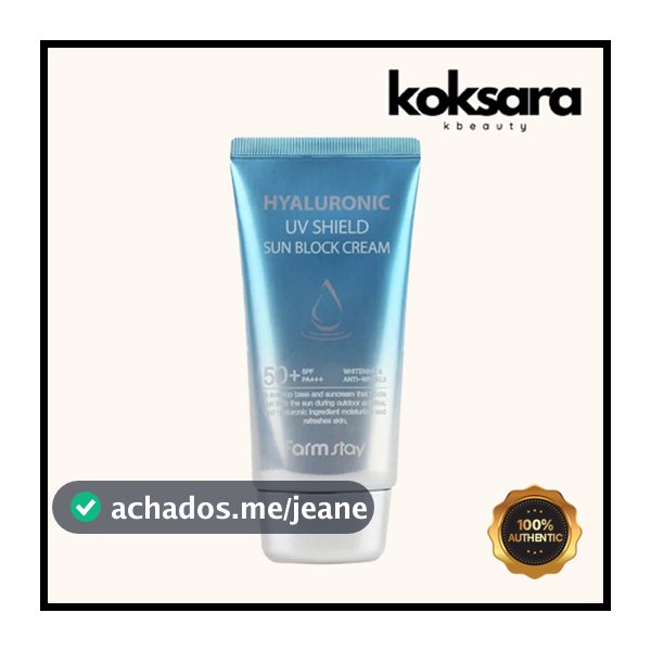 farmstay hyaluronic uv shield sun block cream SPF50+/PA+++ 70ml