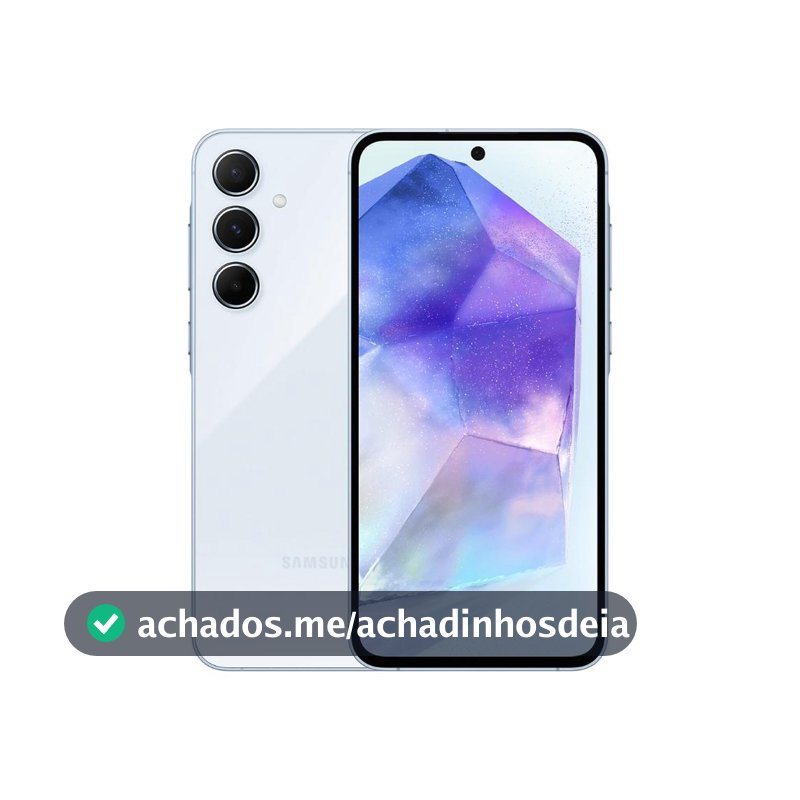 Usado: Galaxy A55 256GB Azul claro Excelente - Trocafy - Samsung