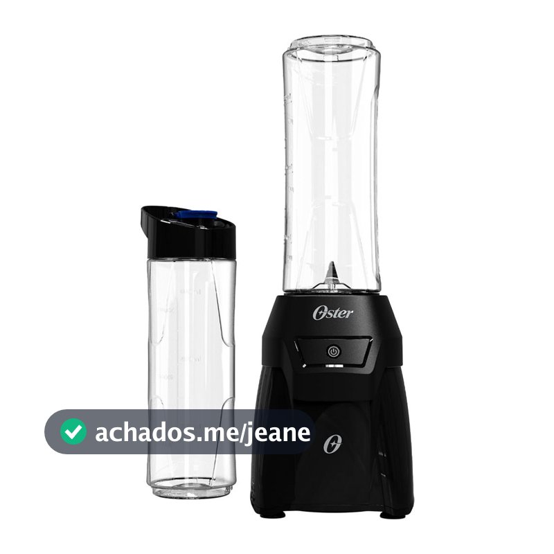 Liquidificador Portátil Power Blender Oster com 2 Jarras To Go