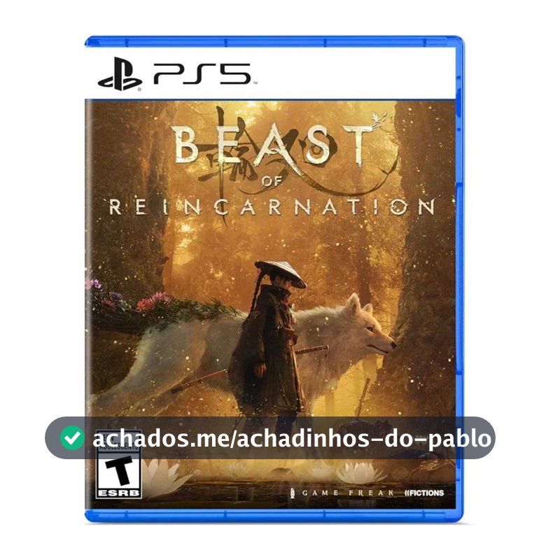 Beast Of Reincarnation Playstation 5 Game Mídia Física