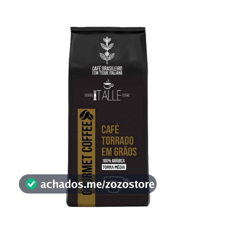Cafe Graos Torra Media Gourmet Café Italle 1kg