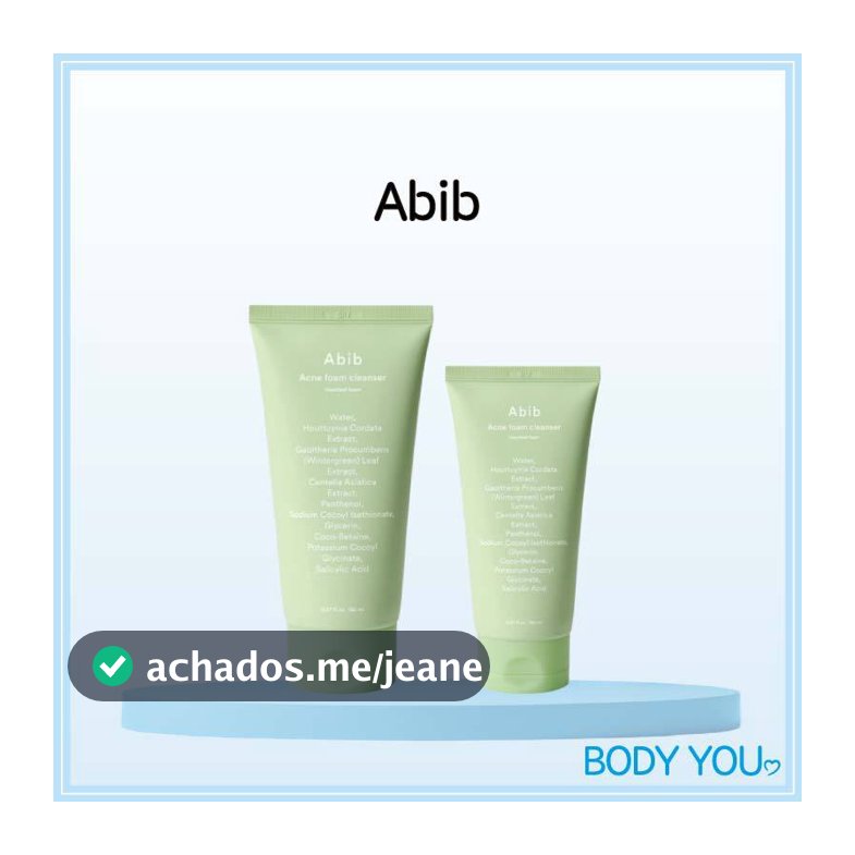 [Abib] Espuma De Limpeza Para Acne Heartleaf-150ml | 250ml (BHA E Cuidado De Poros) [100 % Autêntico KR Direct]