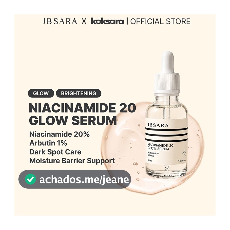 [NEW] JBSARA Niacinamide 20 Glow Serum 30ml