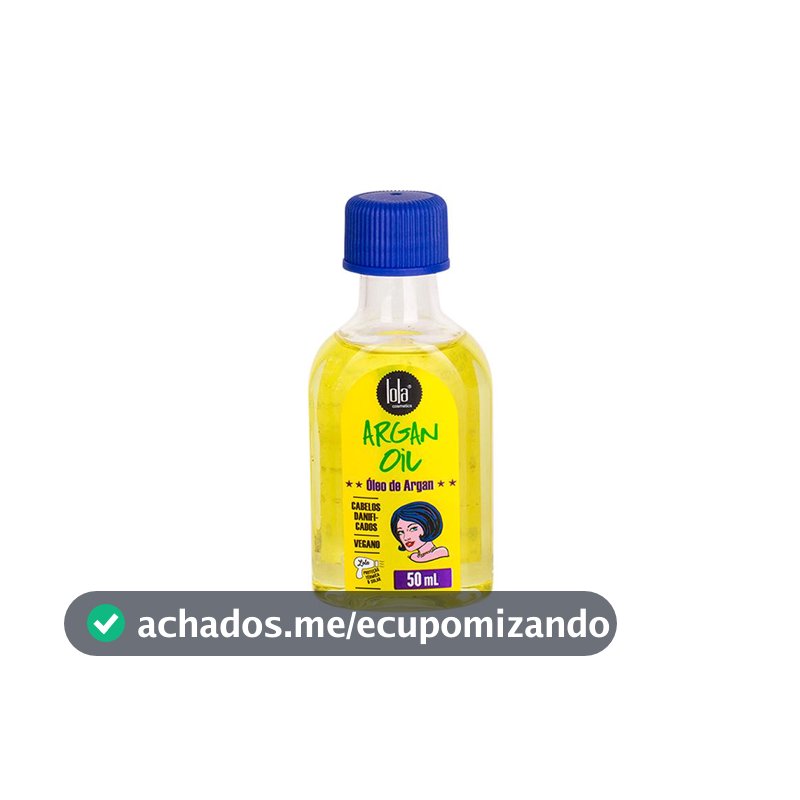 Lola Cosmetics Argan Oil Óleo Capilar 50ml