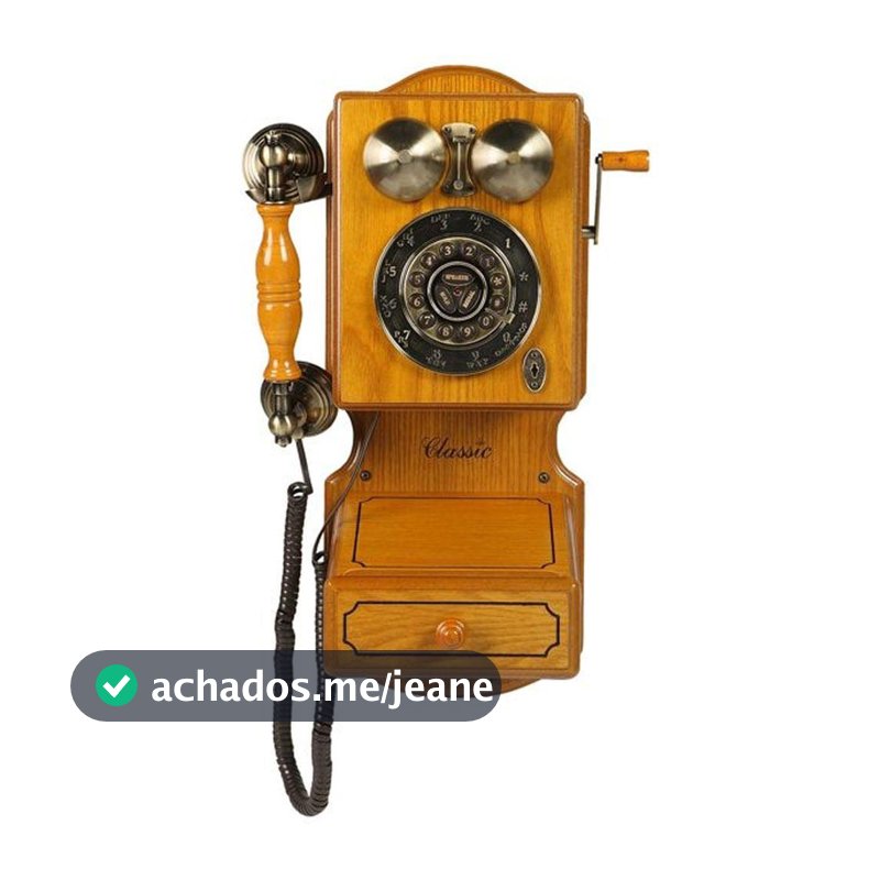 Telefone com Fio Retro Classic Bell 32.388 Classic