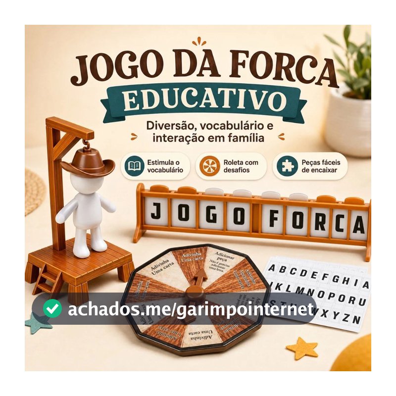 Jogo Educativo de Forca Magnética｜Aprendizado de Inglês e Interação Familiar