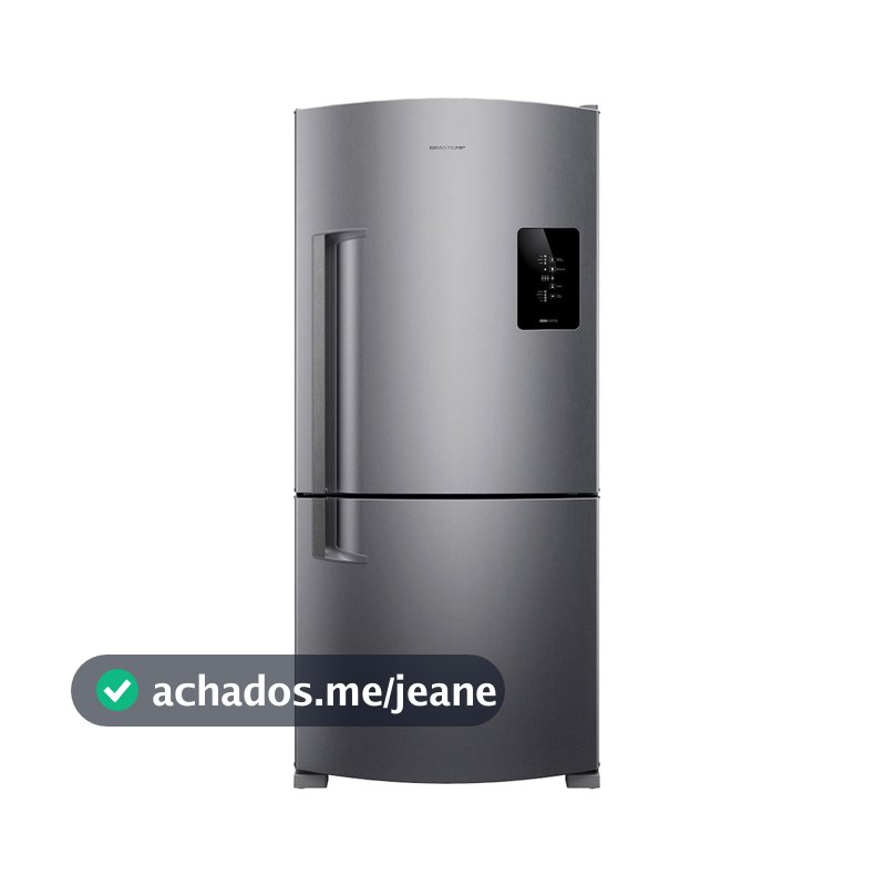 Geladeira Brastemp Frost Free Inverse 591 Litros cor Inox - BRE85MK