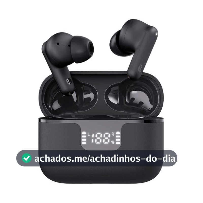 Fone de Ouvido Tws com Anc e Enc Harmonywave Geonav Pt Aer15bk