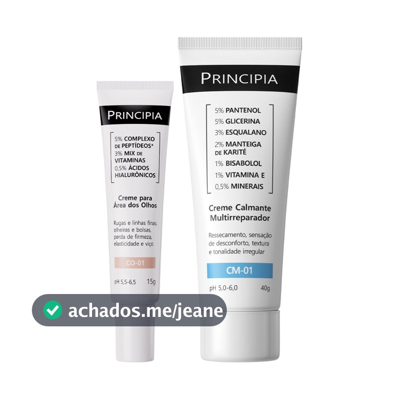 Principia Kit Creme Para os olhos CO-01 + Creme Multirreparador CM-01