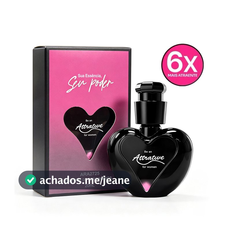 Perfume Feminino fragrância de longa duração – Poder de Atração em Cada Gota