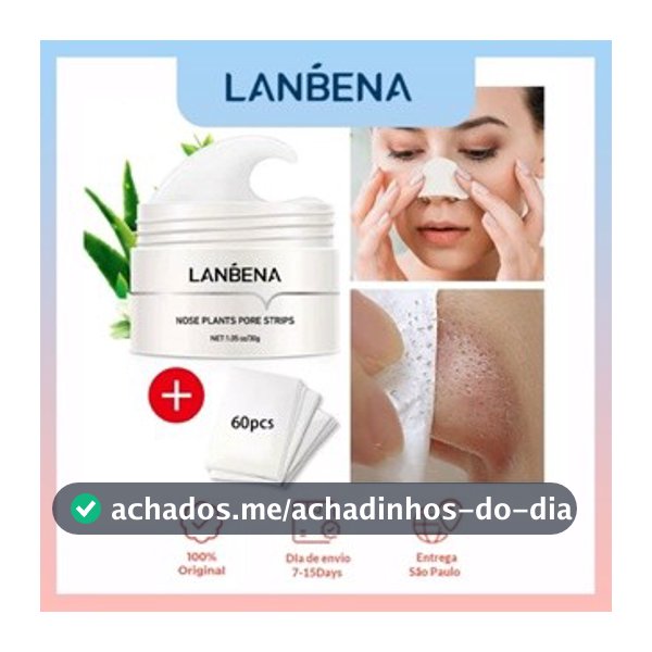 Removedor de Cravos Máscara Peeling Facial Tira Poros Tratamento Acne Cuidados Pele Limpeza Profunda