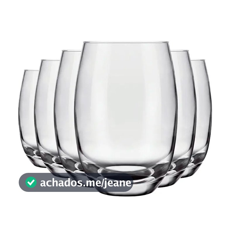 Jogo de Copos Long Drink 465ml SM Aruba 6 Peças - Nadir J306