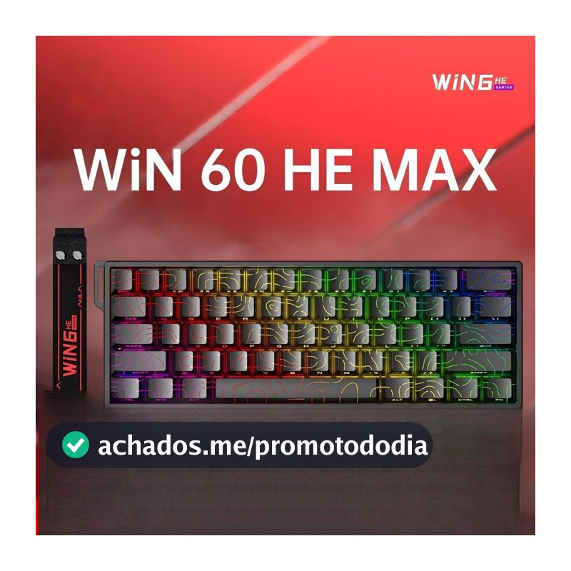 Aula Win 68HE  - Rapid Trigger Switch Hall Effect Gamer Pro