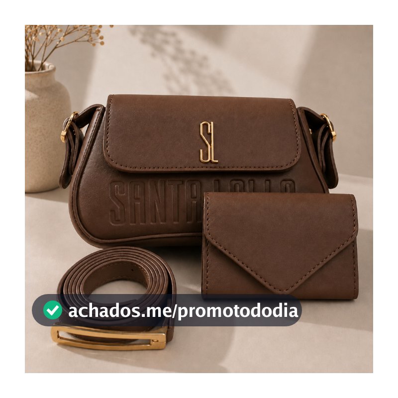 KIT Essencial Bolsa Feminina  Tendencia Moda 2026 Envio Rápido Lançamento