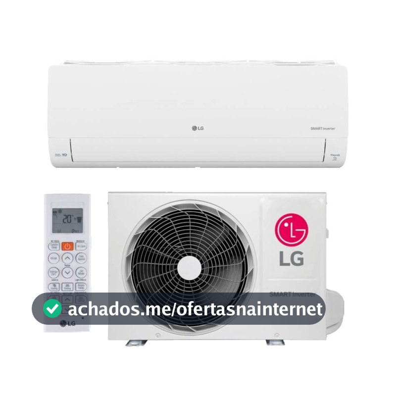 Ar Condicionado Split LG AI Smart Inverter Voice 12000 BTUs Frio 220V S3-Q12JA31E