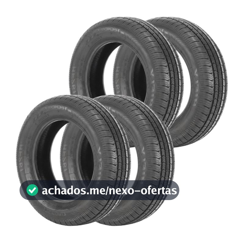 Jogo 4 Pneus 175/60 R13 HIFLY HF-261 77H Aro 13 Novos
