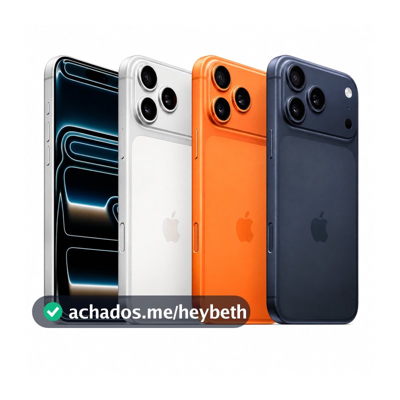 Apple Iphone 17 Pro Max ou 17 Pro 256 GB - Original - 1 Ano de Garantia