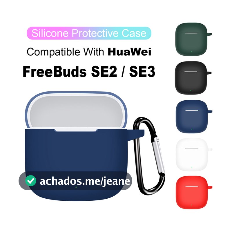 Caso De Fones De Ouvido De Silicone Para HuaWei FreeBuds SE 2 3 SE2 SE3 Fone Sem Fio À Prova De Choque Anti-Risco Capa P