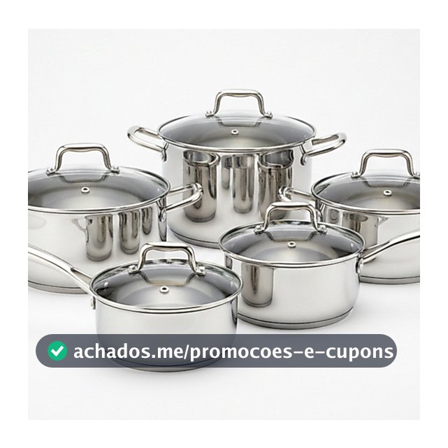 🍳 Jogo de Panelas Inox 7 Peças com Tampa de Vidro 🔥Conjunto Panelas Aço Inox Completo 🥘Panelas para Cozinha Antiaderente
